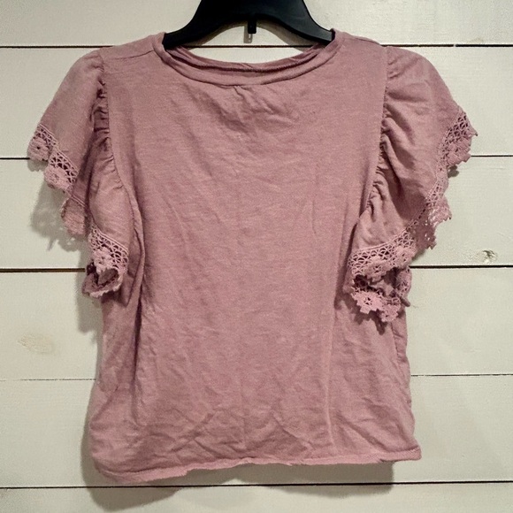 Boho Crochet Sleeve Top - Picture 2 of 5